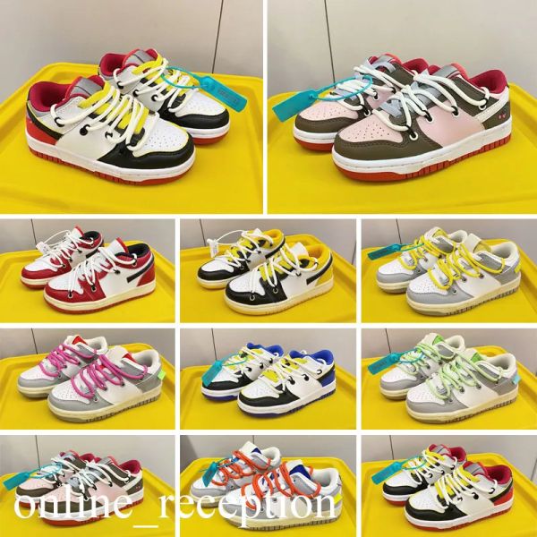

new fashion designer kids sb skateboard shoes kid shoe orange dairy cow st john's black white brazil coast low syracuse boys size 26-36