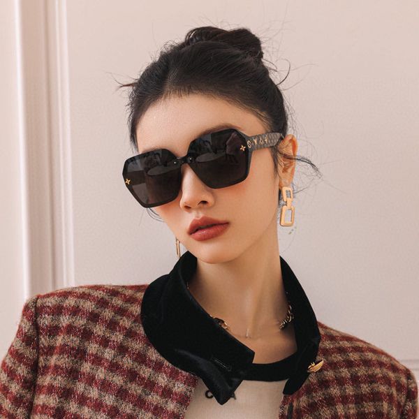 

luxury sunglass designer brand sunglasses women glasses beach glasses with box, White;black