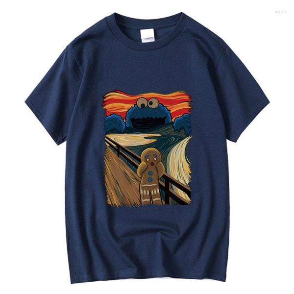 

men's t shirts xin yi men's t-shirt cotton short sleeve print casual loose men shirt o-neck male tee 123 ne5i, Slivery;golden