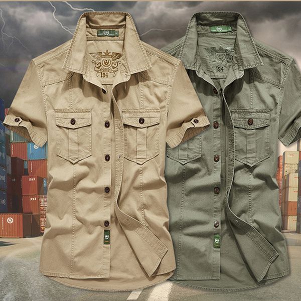 

men's t-shirts tactical cargo shirt men army military casual slim fit short sleeve shirts summer cotton outdoor plus size breathable 6x, White;black