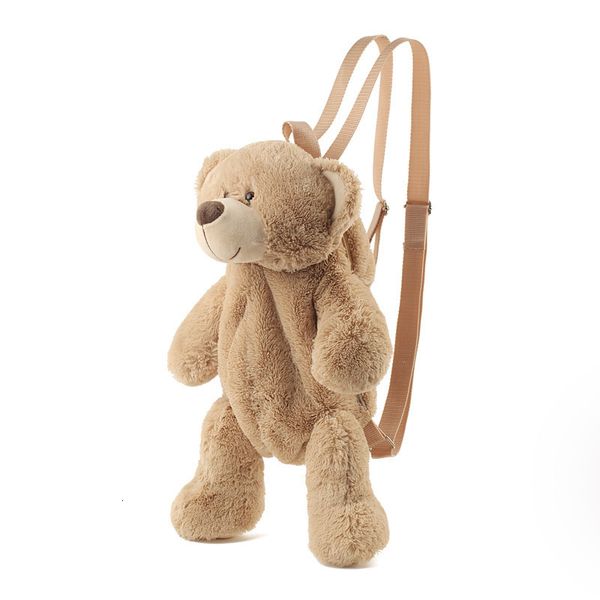 

school bags backpack female plush doll casual personality cartoon bear b2305 230313