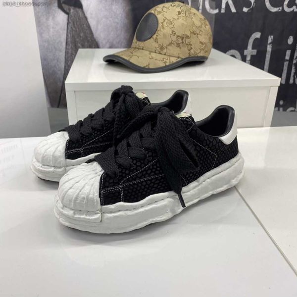 

maison shoes blakey mihara yasuhiro mmy mens leather canvas high low cut men miharayasuhiro shell toe cap skate stc sneakers women