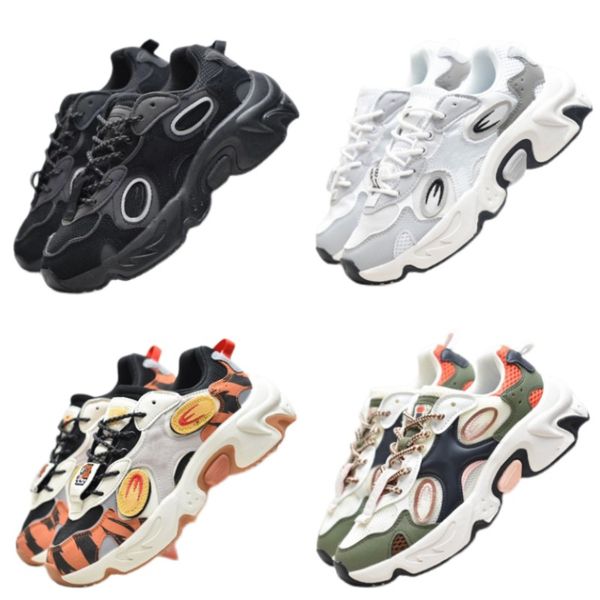 

spring running shoes men's non-slip sneakers women's fashion platform shoes low lace-up skate shoes breathable wear-resistant bask
