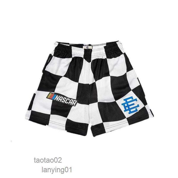 

2023 eric emanuel ee basic shorts men's fitness fast dry breathable sports fashion women basketball jogging mesh shortss e4152m964, White;black