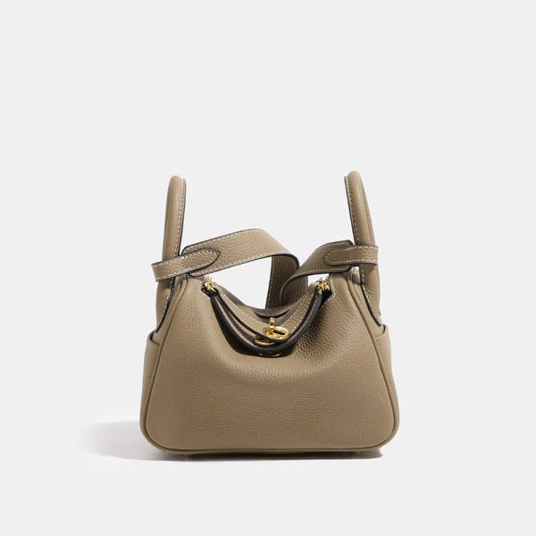

bags lindys bags leather mini bag 2022 new niche texture doctor casual pillow versatile one shoulder messenger ayw