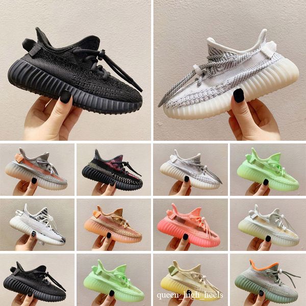 

kids athletic slippers casual shoes for children fashion sports fashion trainers running sneakers size eur 28-35, Black