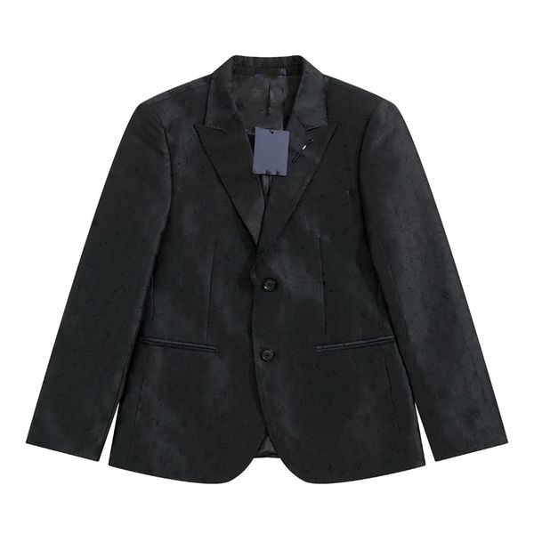 

men's suit 2023 louiseity fashionable men's suit slim coat business office wedding elegant casual travel couple decorative alphabe, White;black