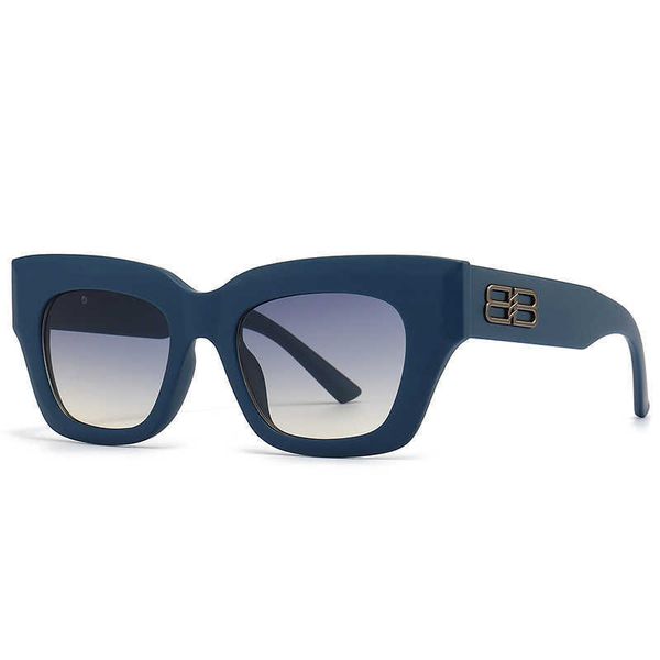 

sunglasses 2023 new 0272 star with fashionable street p hip-hop small frame sunglasses for men and women, White;black