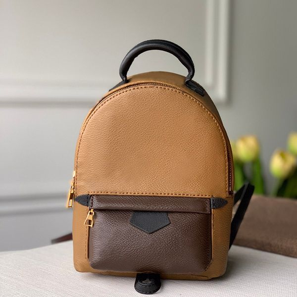 

10a l bag mirror designer backpack m44873 genuine school bag l001