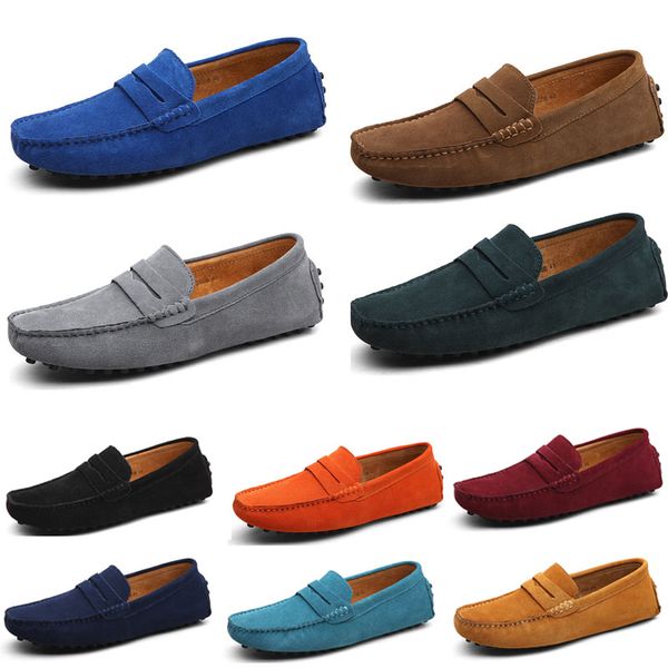 

men casual shoes espadrilles triple black navy brown wine red taupe green sky blue burgundy mens sneakers outdoor jogging walking size 40-45