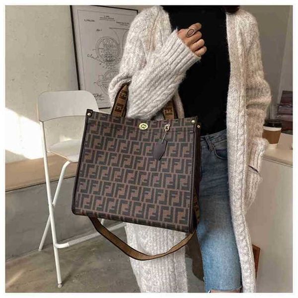 

handbag 2023 fashion women's bag leather quality handbag version fashionable atmosphere simple and bag