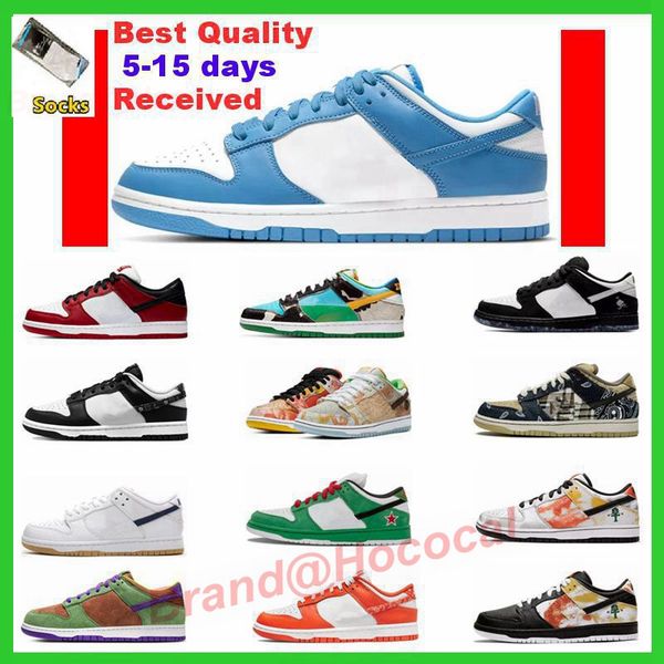 

mens running designer shoes sneakers dunks triple pink low white black panda unc pn dust ho0925 green apple sail grey hococal women gai syra