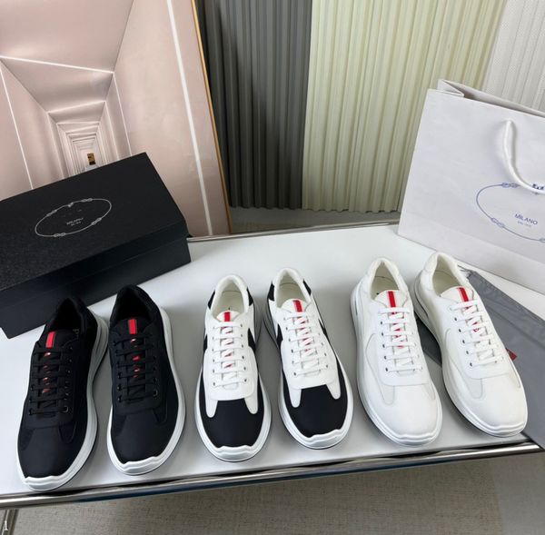 

p22/3model men's shoes casual loafers retro new in summer male sneakers leather outdoor platform hiking fashion designer luxury flat, Black