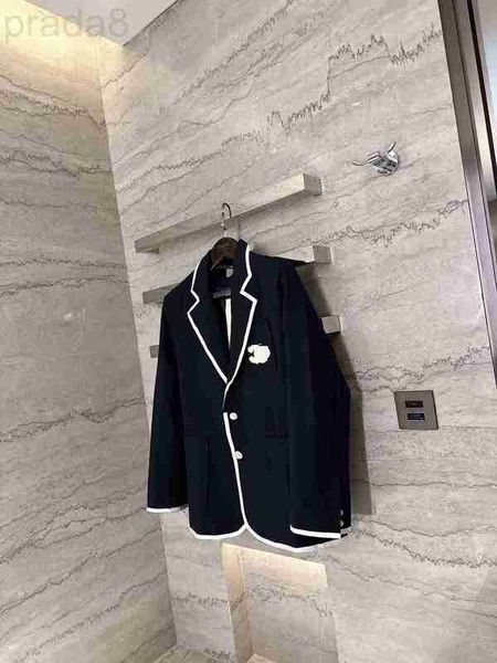 

women's suits & blazers designer brocade high-grade suit arch needle process flocked letter coat 2wbk, White;black