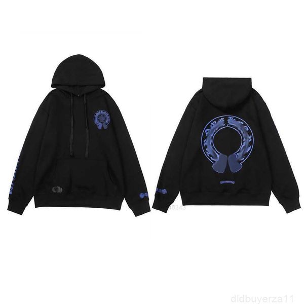 

o7up o7up mens luxury fashion sweatshirts ch designer hoodies zipper sanskrit graffiti chromes hooded sweater cross pullover hoodie casual h, Black