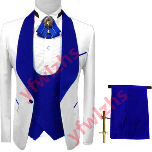 

groom tuxedos one button groomsmen shawl lapel men suits wedding/prom man jacket pants vest tie 00111, Black;gray