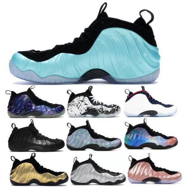 

mens penny hardaway basketball shoes foam 1 one pro island green galaxy big bang floral metallic gold abalone 2023 athletic trainers sneaker