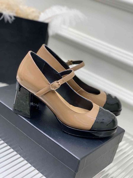

2023 fashion dress shoes luxury designer platform women's designer sandals women's shoes channel x104, Black