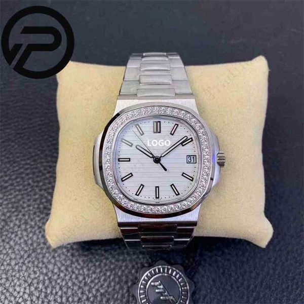 

aaaaa luxury watches for mens pate philipp watch watch ppf factory v4 version 40mm324sc movement waterproof 24un, Slivery;brown