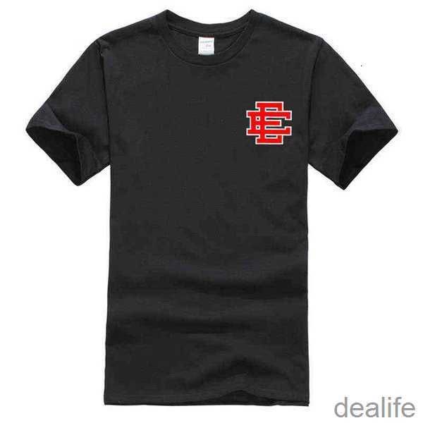 

eric emanuel mens t shirts fashion ee basic classic t-shirts cotton woman short sleeve hip hop sports tees fitness gym brand clothing 2023, White;black