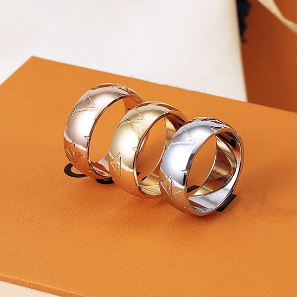 

classic high-quality designer gold flower ring fashion jewelry men's and women's couple open ring valentine's day gift, Silver