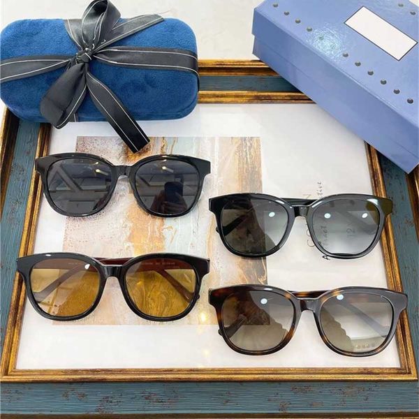 

sunglasses 2023 new g family oval panel net red star same gg1001sk fashion sunglasses, White;black