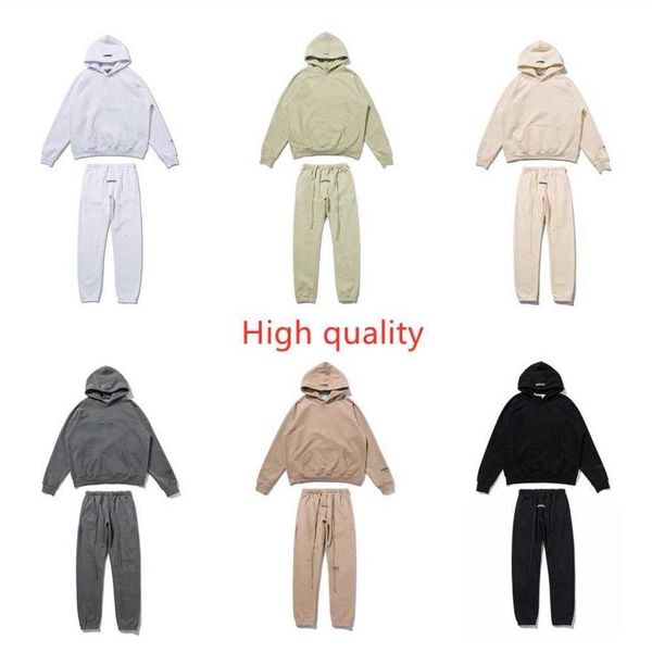 

23new men tracksuits hoodie casual suits hoodies tracksuits pullover jogger suits hoodies pullover jogger b4m7, Gray