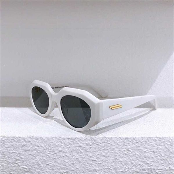 

ashui net red same sunglasses geometric cat's eye personalized street splate small frame sunglasses bv1031, White;black