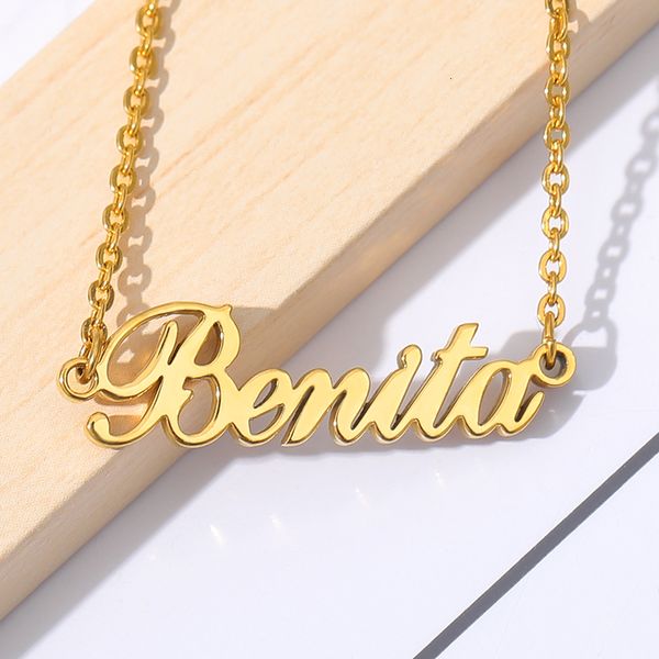 

chain custom name necklace 9 fonts link for kovacs 230313, Black