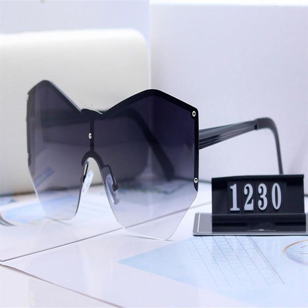 

summer womens men sunglasses fashion woman sun glasses adumbral goggle glass uv400 c 1230 6 color highly quality with box2999, White;black