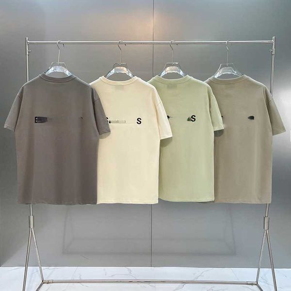 

t-shirt fashion high street brand 3d rubber letter printed cotton tee hip hop loose oversize short sleeve, White;black