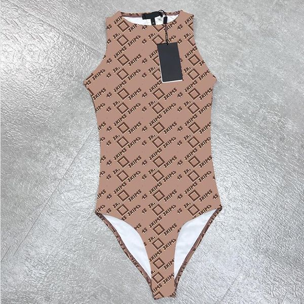 

women designer bodysuit swimwears letters swimsuits one pieces tights sleeveless swimming suit ladies designers swimsuit