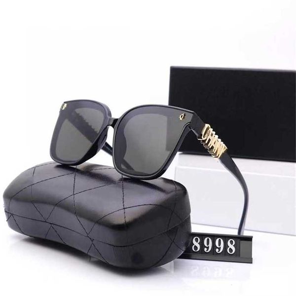 

sunglasses 2023 new overseas men and women with large frame xiangjia sunglasses special for tourist glasses 8998, White;black