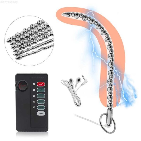 

toys massager electric shock stainless steel urethral catheter dilator horse eye stimulation insert urethra toy for men gay