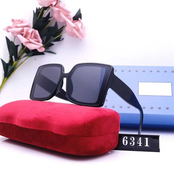 

sunglasses 2023 new overseas women's street travel polarizing glasses 6341, White;black