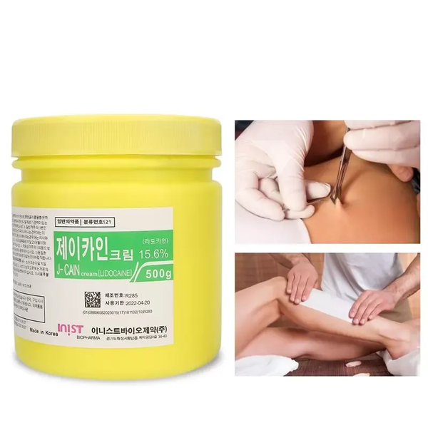 

beauty items painless skin care yellow j-cain numbing cream 500g tattoo body waxing piercing tattooing cream supplies blue red yellow brown