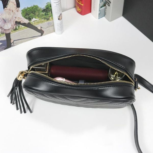

handbag women bags luxurys designers 2023 6-color casual travel tassel small square bag pu material fashion shoulder bag 002