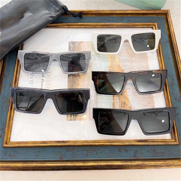 

sunglasses 2023 new plate style ins fashion men's and women's star net red same sunglasses omri028, White;black