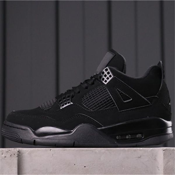 

new release basketball shoes mens jumpman 4s black knight outdoor sneaker trainers jumpman iv designer sports sneakers size us5.5-13 with bo