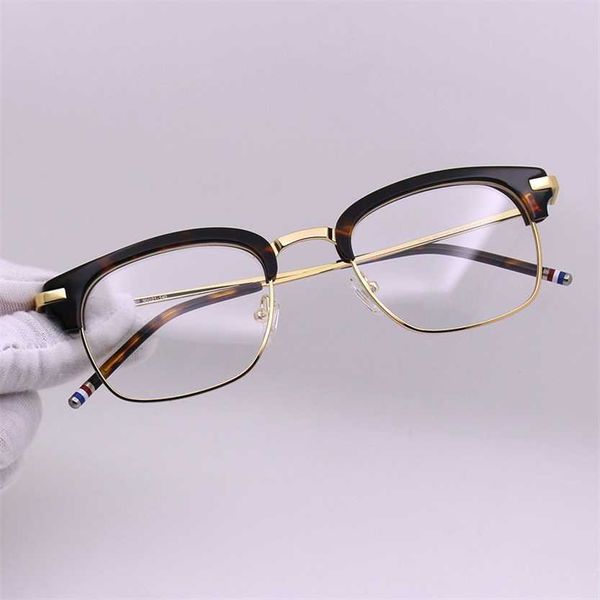 

sunglasses 2023 new tb-707 metal men's and women's fashion korean version myopia spectacle ultra light optical frame, White;black