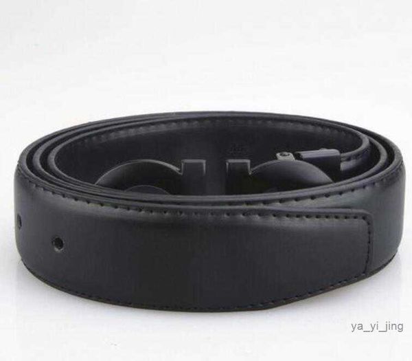 

2023 smooth leather belt luxury belts designer for men big buckle male chastity fashion mens wholesale yayijing, Black;brown
