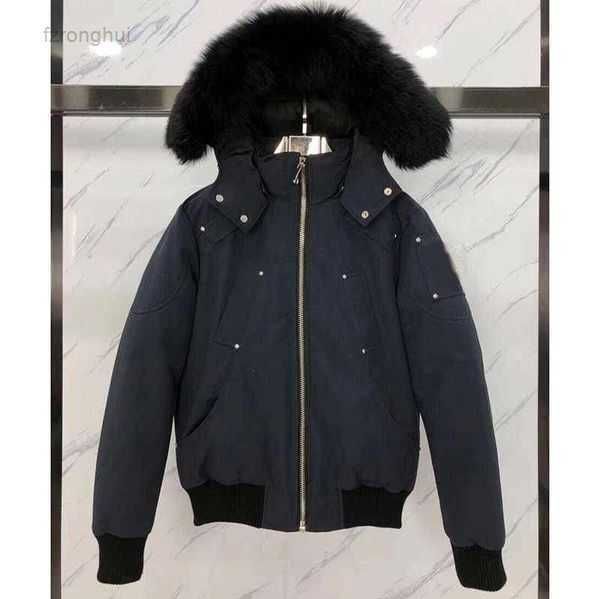 

men's down & parkas jacket fur collar winter waterproof white duck coat cloak fashion men women couples casual version to keep warm 3 1, Black