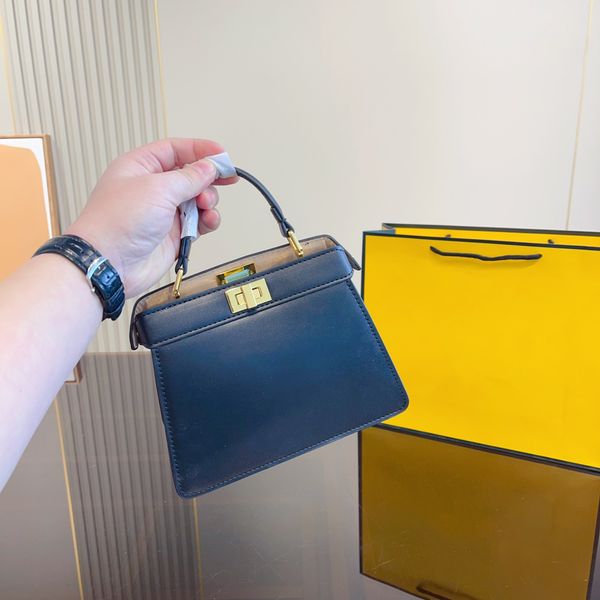 

luxury bags fashion peekaboo mini handbag classic designer bag original quality star loves shoulderbag leather purse