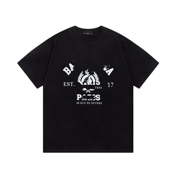 

fashion t shirts mens women designers t-shirts tees apparel man s casual chest letter shirt luxurys clothing street shorts sleeve clothes t, White;black