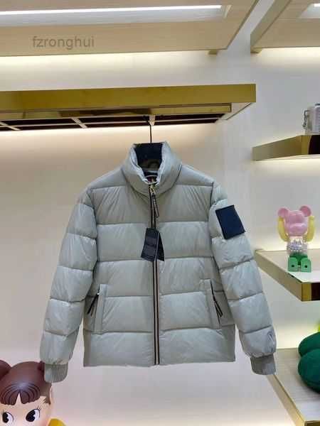 

men's down & parkas jacket fur collar winter waterproof white duck coat cloak fashion men women couples casual version warm 2 lsw4, Black