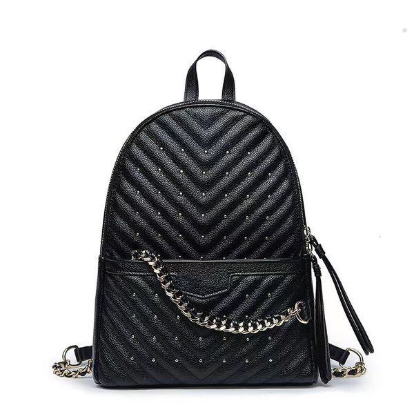 

school bags pu fashion backpack all travel leisure rivet 230313