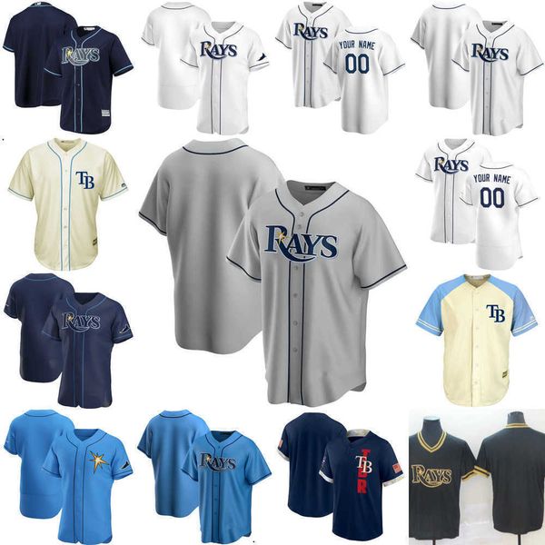 

baseball jerseys custom jersey''tampa''bay''rays''mens women youth 39 kevin kiermaier 4 blake snell, Blue;black