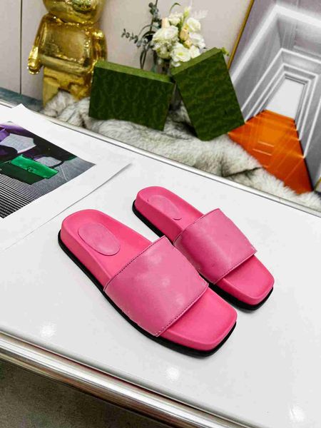 

2023 designer slippers women's fashion embroidery canvas slide slippers women's canvas sandals ggity k52, Black