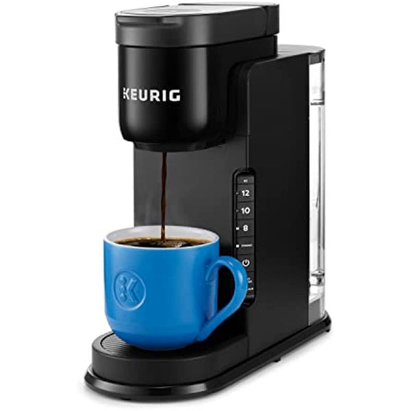 

keurig k-express coffee maker, single serve k-cup pod coffee brewer, black