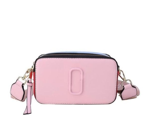 

2023 designer fashion bag ladie handbag famous totes marc jocobs snapscamera small crossbody purse women shoulder bags messenger cross body, Black;red